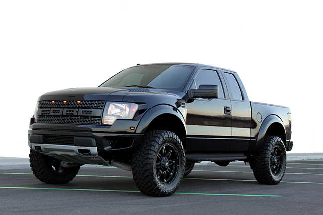 Ford Raptor Svt White. The Raptor was designed by