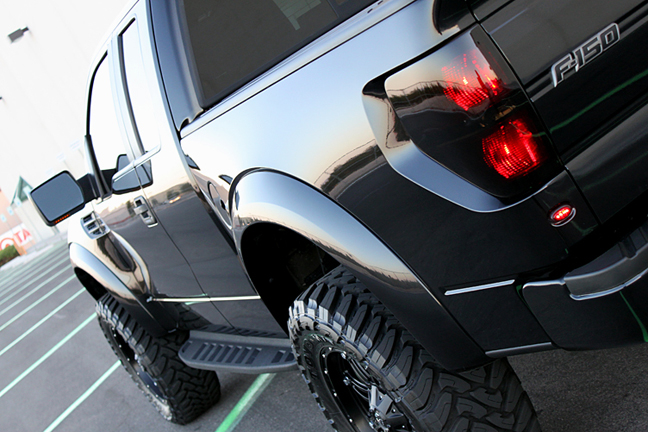 The truck will be on display at the 2010 Ford Raptor Roundup at the Las 